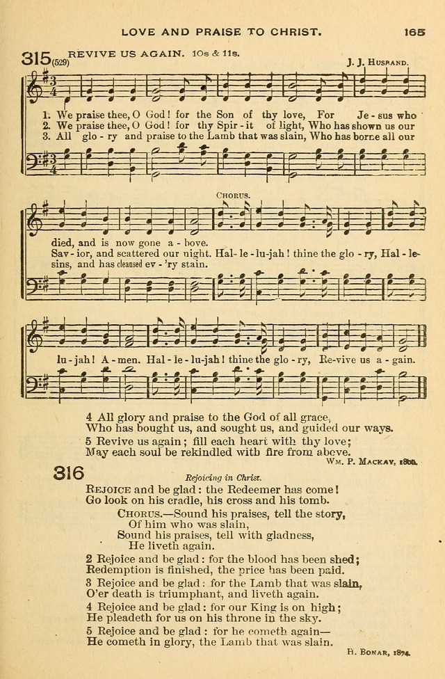 The Otterbein Hymnal: for use in public and social worship page 170