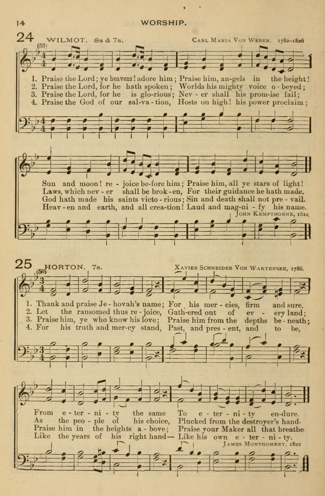 The Otterbein Hymnal: for use in public and social worship page 19