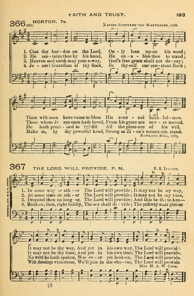 The Otterbein Hymnal: for use in public and social worship page 198