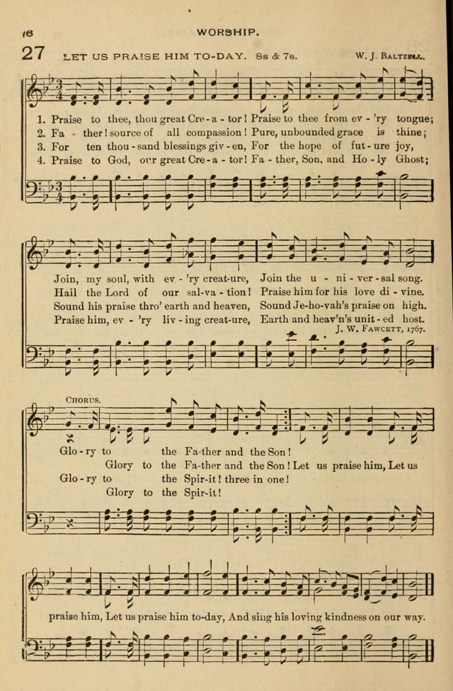 The Otterbein Hymnal: for use in public and social worship page 21