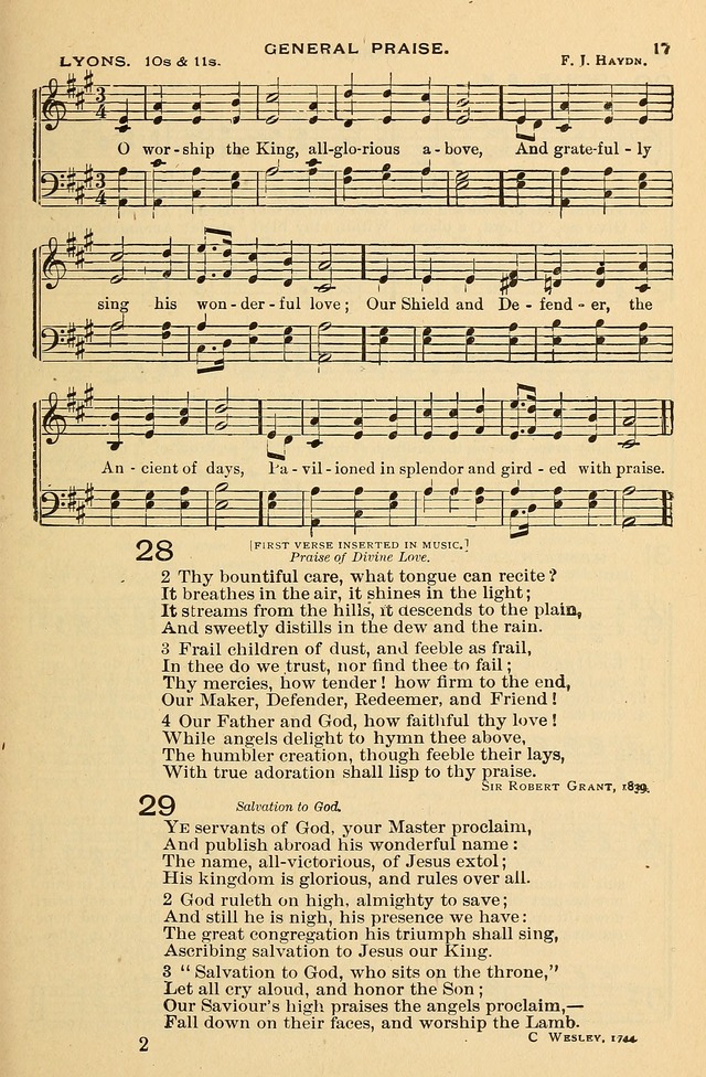 The Otterbein Hymnal: for use in public and social worship page 22