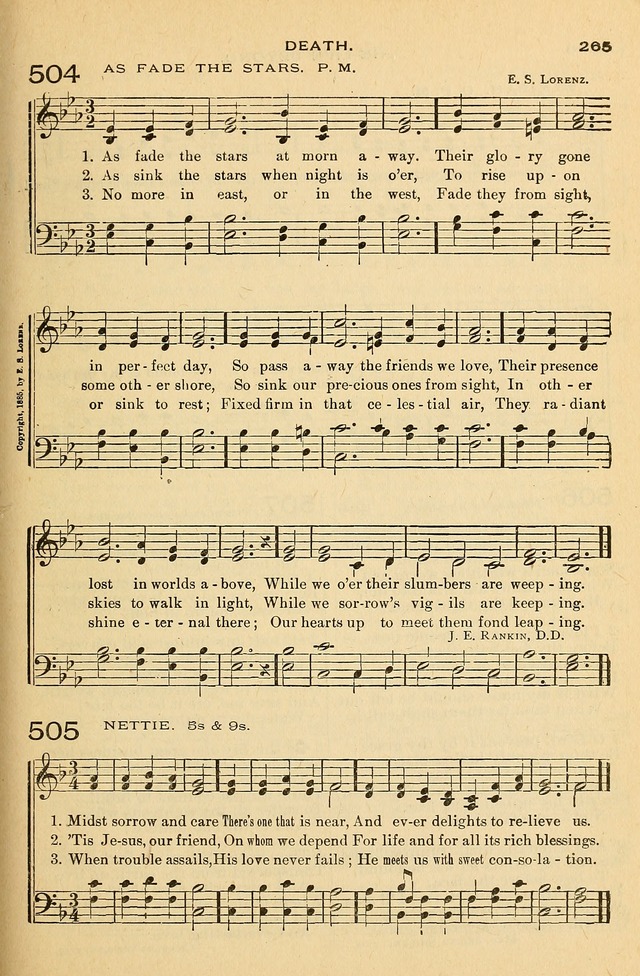 The Otterbein Hymnal: for use in public and social worship page 270