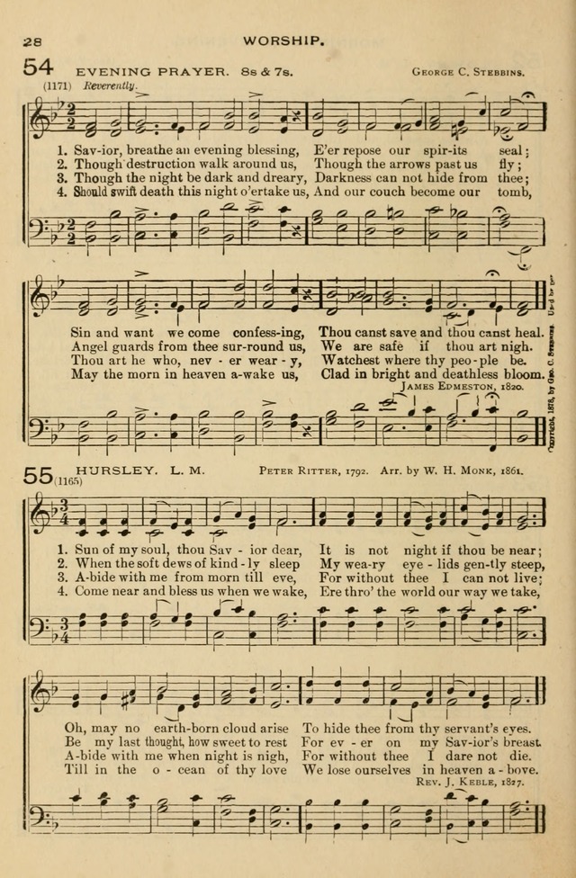 The Otterbein Hymnal: for use in public and social worship page 33