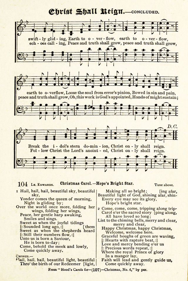 On Joyful Wing : A Book of Praise and Song page 105