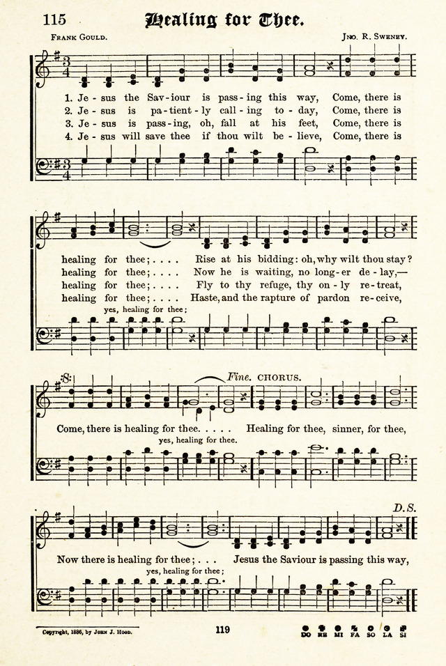 On Joyful Wing : A Book of Praise and Song page 117