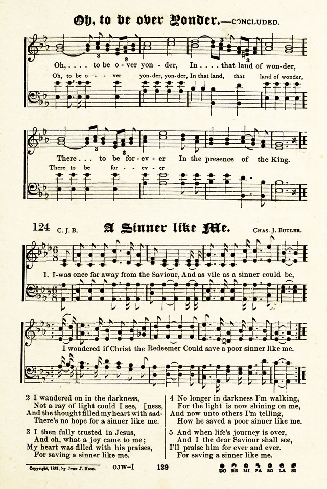 On Joyful Wing : A Book of Praise and Song page 127