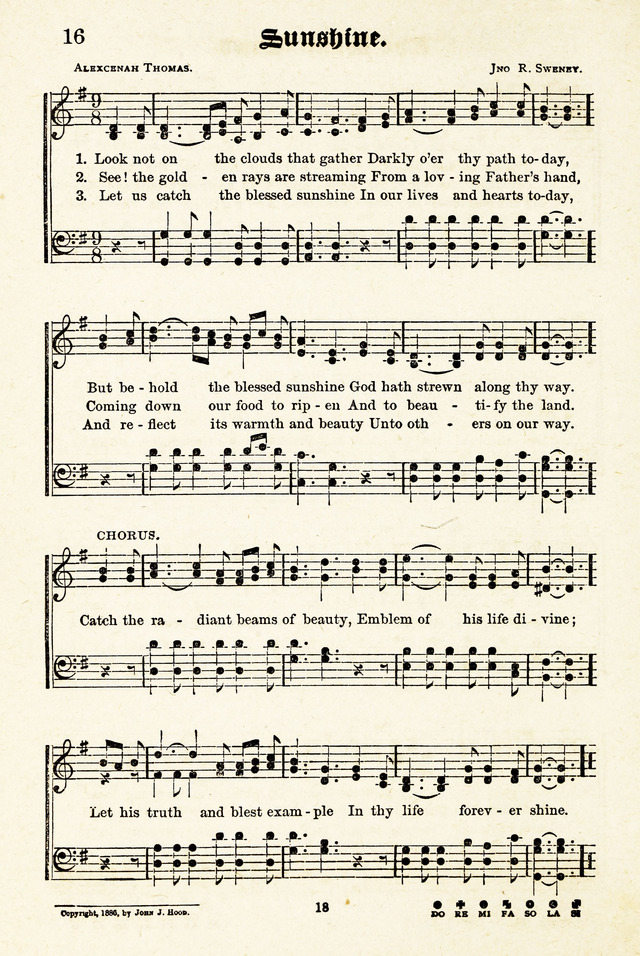 On Joyful Wing : A Book of Praise and Song page 16