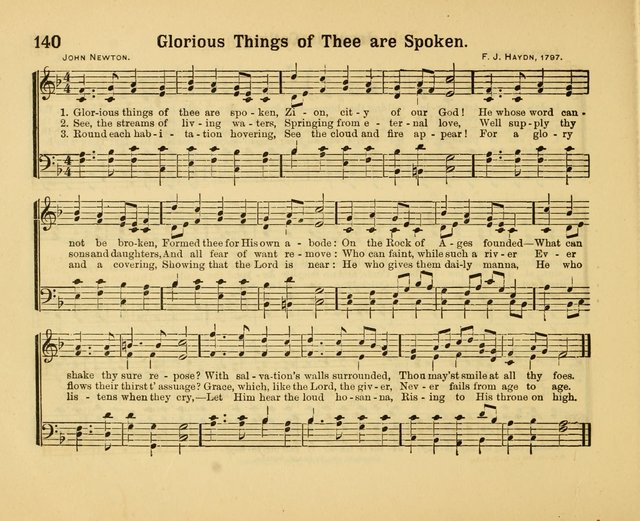 Our Song Book: a collection of songs selected and edited expressly for the Sunday School of the First Baptist Peddie Memorial Church, Newark, N. J. page 139