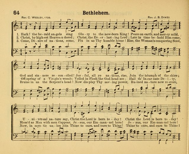 Our Song Book: a collection of songs selected and edited expressly for the Sunday School of the First Baptist Peddie Memorial Church, Newark, N. J. page 63