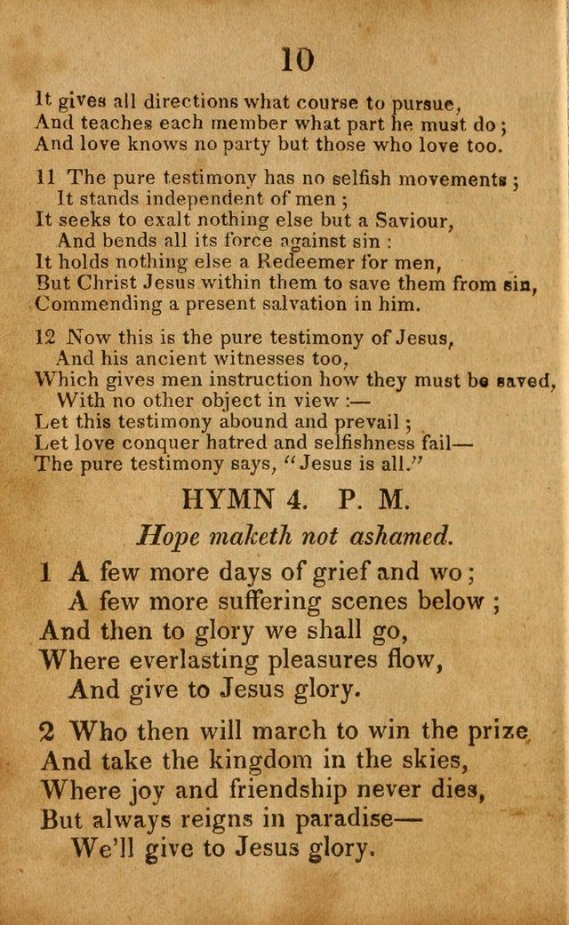 Original and Select Hymns, and Sacred Pindoric Odes., few of which have ever been published (1st. ed.) page 10