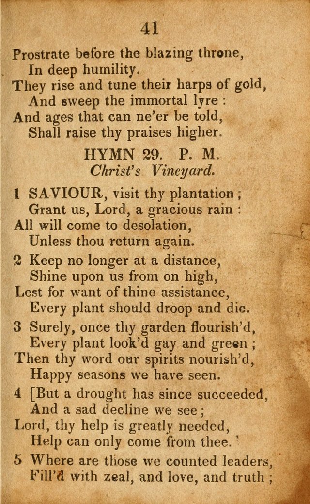 Original and Select Hymns, and Sacred Pindoric Odes., few of which have ever been published (1st. ed.) page 41