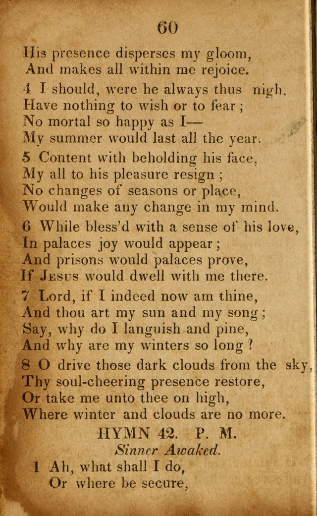 Original and Select Hymns, and Sacred Pindoric Odes., few of which have ever been published (1st. ed.) page 60