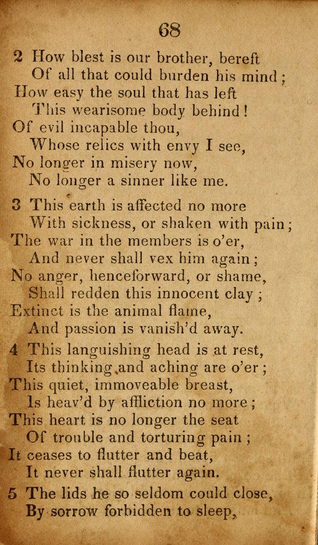 Original and Select Hymns, and Sacred Pindoric Odes., few of which have ever been published (1st. ed.) page 70