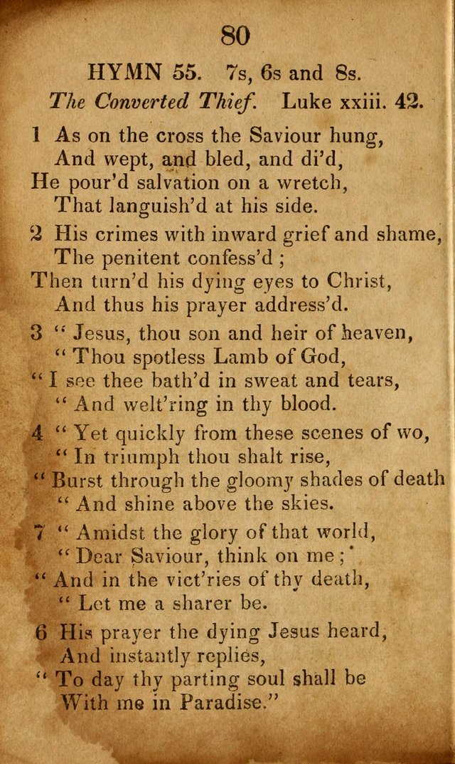 Original and Select Hymns, and Sacred Pindoric Odes., few of which have ever been published (1st. ed.) page 82