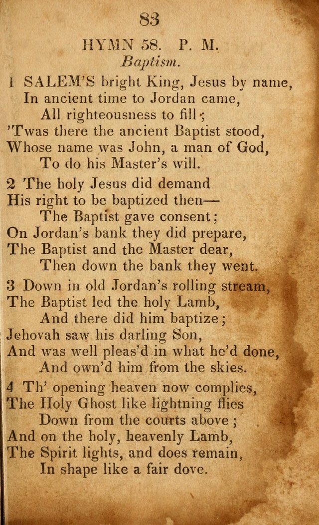 Original and Select Hymns, and Sacred Pindoric Odes., few of which have ever been published (1st. ed.) page 85