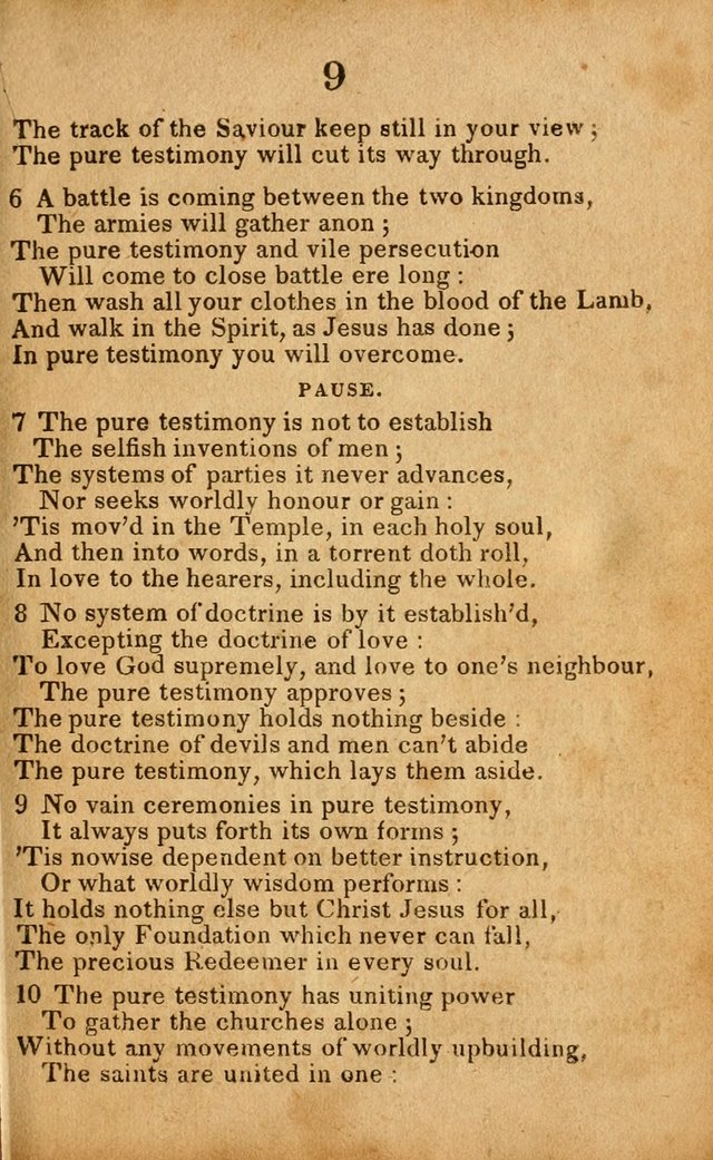 Original and Select Hymns, and Sacred Pindoric Odes., few of which have ever been published (1st. ed.) page 9