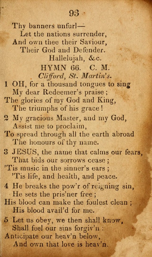 Original and Select Hymns, and Sacred Pindoric Odes., few of which have ever been published (1st. ed.) page 95