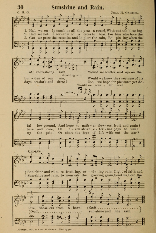 The Old Story in Song page 30