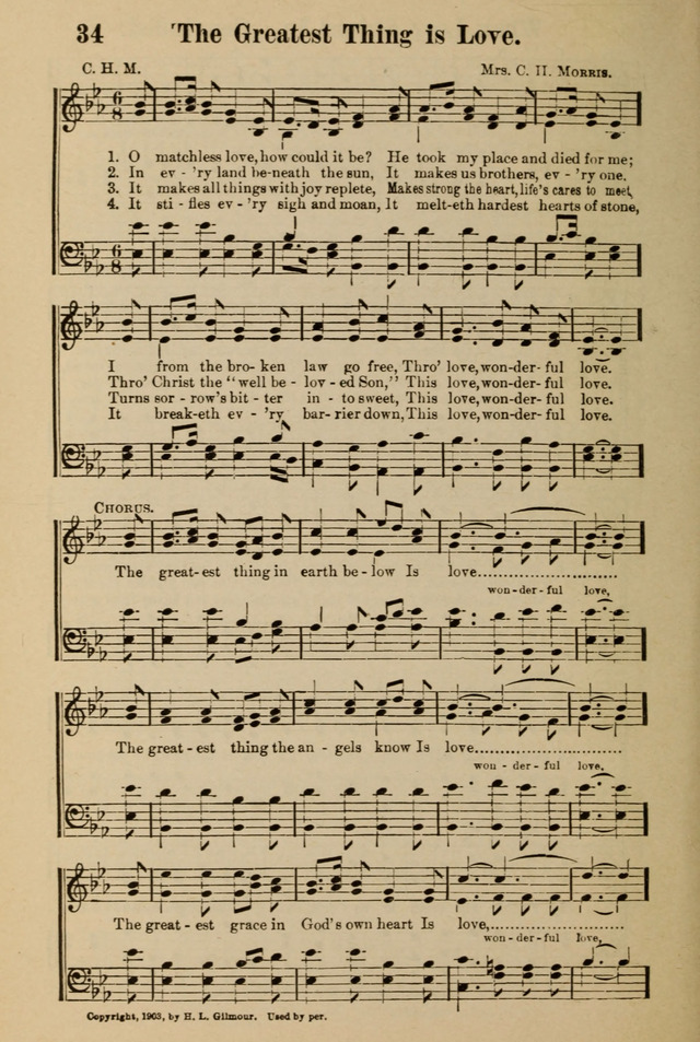 The Old Story in Song page 34