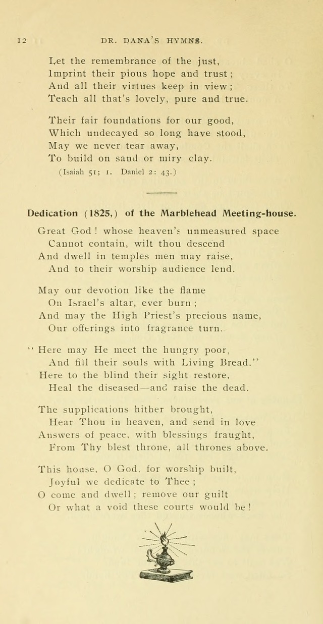 Occasional and Textual Hymns: by the Rev. Joseph Dana, D.D. Pastor of the South Church and Society 1765--1827 page 19