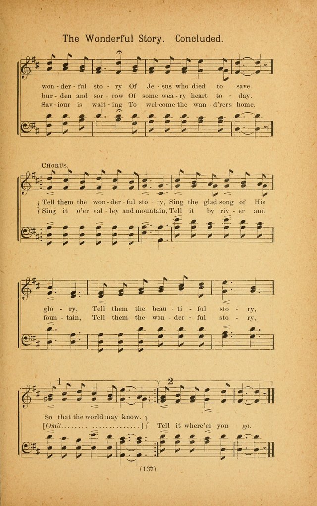 Onward and Upward No. 2: a collection of gospel songs and hymns for Sunday-schools, Endeavor societies, Epworth leagues, devotional meetings, chapel exercises, revivals, etc. page 27