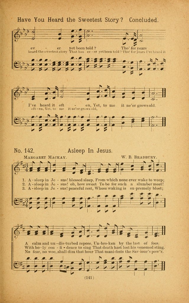 Onward and Upward No. 2: a collection of gospel songs and hymns for Sunday-schools, Endeavor societies, Epworth leagues, devotional meetings, chapel exercises, revivals, etc. page 31