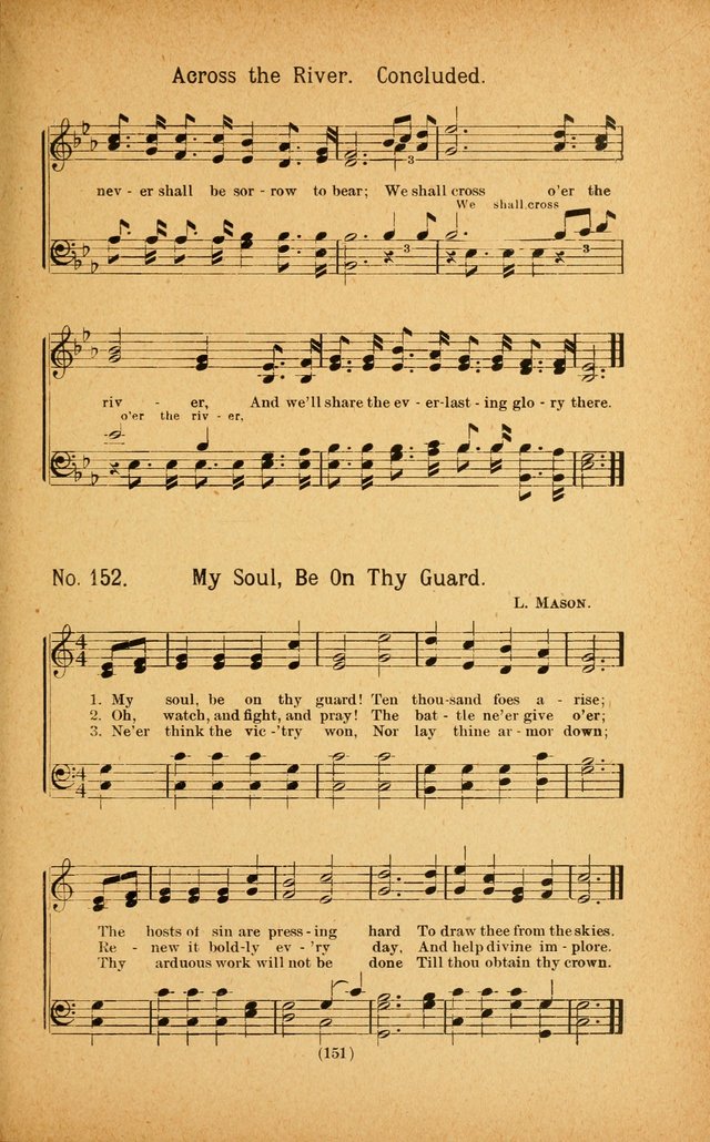 Onward and Upward No. 2: a collection of gospel songs and hymns for Sunday-schools, Endeavor societies, Epworth leagues, devotional meetings, chapel exercises, revivals, etc. page 41