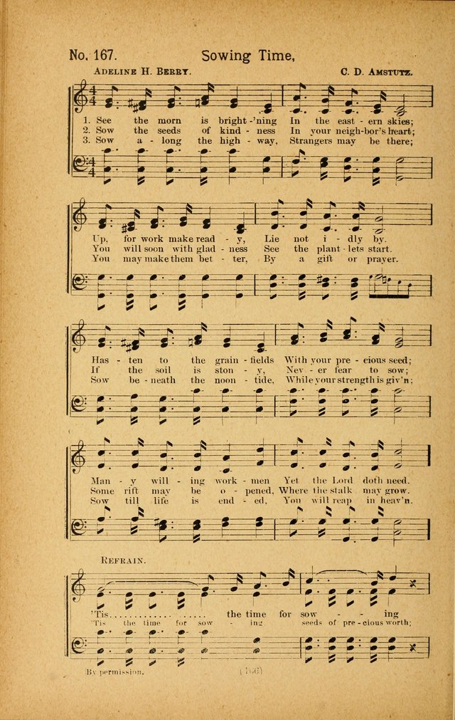 Onward and Upward No. 2: a collection of gospel songs and hymns for Sunday-schools, Endeavor societies, Epworth leagues, devotional meetings, chapel exercises, revivals, etc. page 56