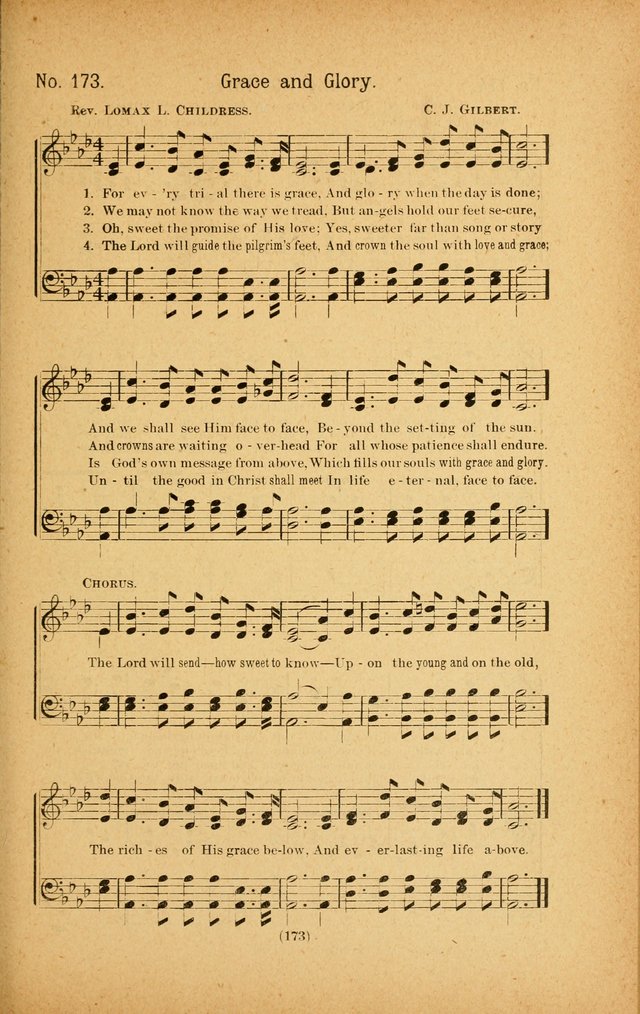 Onward and Upward No. 2: a collection of gospel songs and hymns for Sunday-schools, Endeavor societies, Epworth leagues, devotional meetings, chapel exercises, revivals, etc. page 63