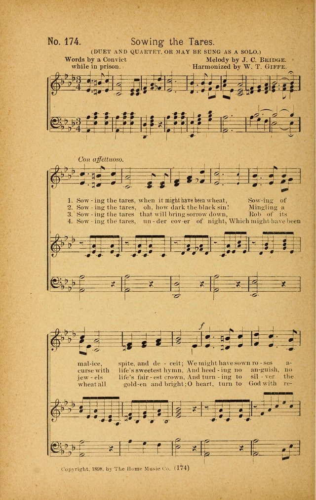 Onward and Upward No. 2: a collection of gospel songs and hymns for Sunday-schools, Endeavor societies, Epworth leagues, devotional meetings, chapel exercises, revivals, etc. page 64