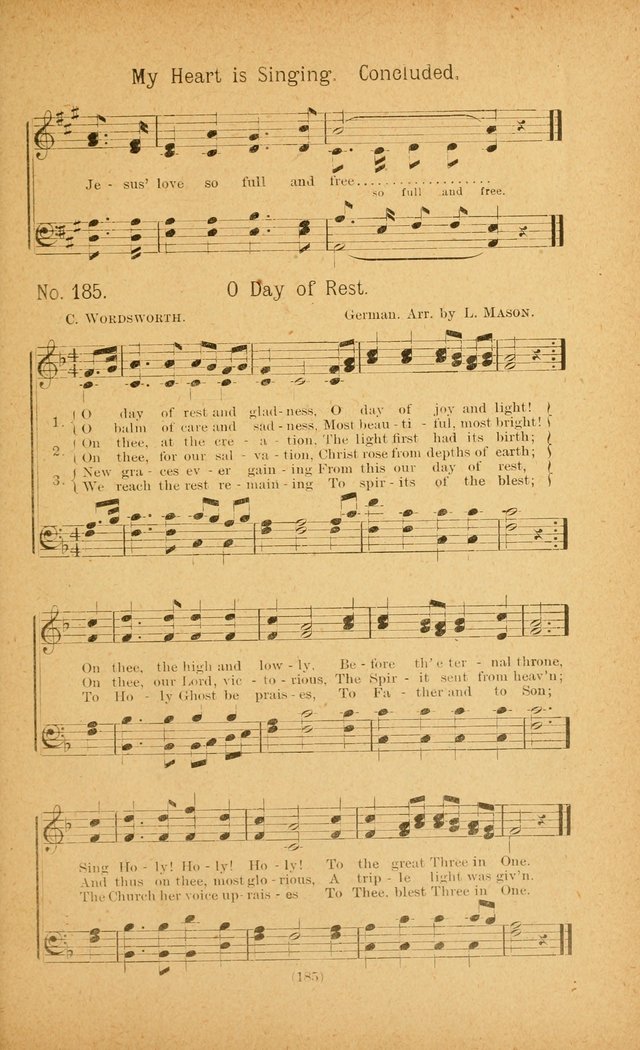 Onward and Upward No. 2: a collection of gospel songs and hymns for Sunday-schools, Endeavor societies, Epworth leagues, devotional meetings, chapel exercises, revivals, etc. page 75