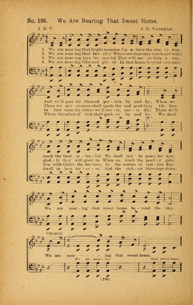 Onward and Upward No. 2: a collection of gospel songs and hymns for Sunday-schools, Endeavor societies, Epworth leagues, devotional meetings, chapel exercises, revivals, etc. page 76