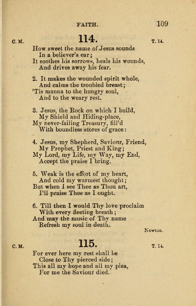 Offices of Worship and Hymns: principally for use in schools. with an appendix of tunes (2nd and rev. ed.) page 109