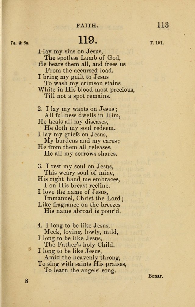 Offices of Worship and Hymns: principally for use in schools. with an appendix of tunes (2nd and rev. ed.) page 113