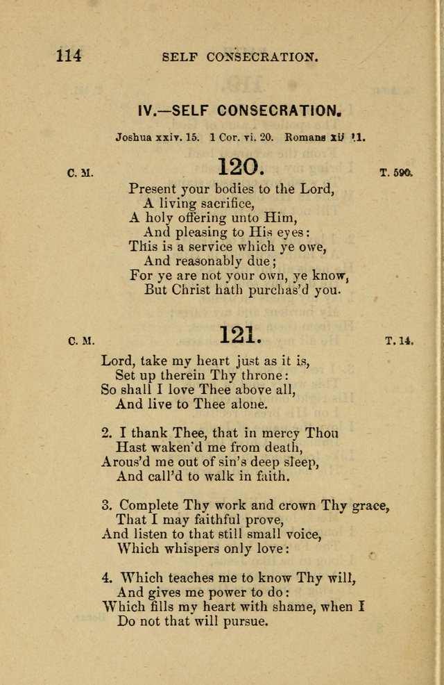 Offices of Worship and Hymns: principally for use in schools. with an appendix of tunes (2nd and rev. ed.) page 114