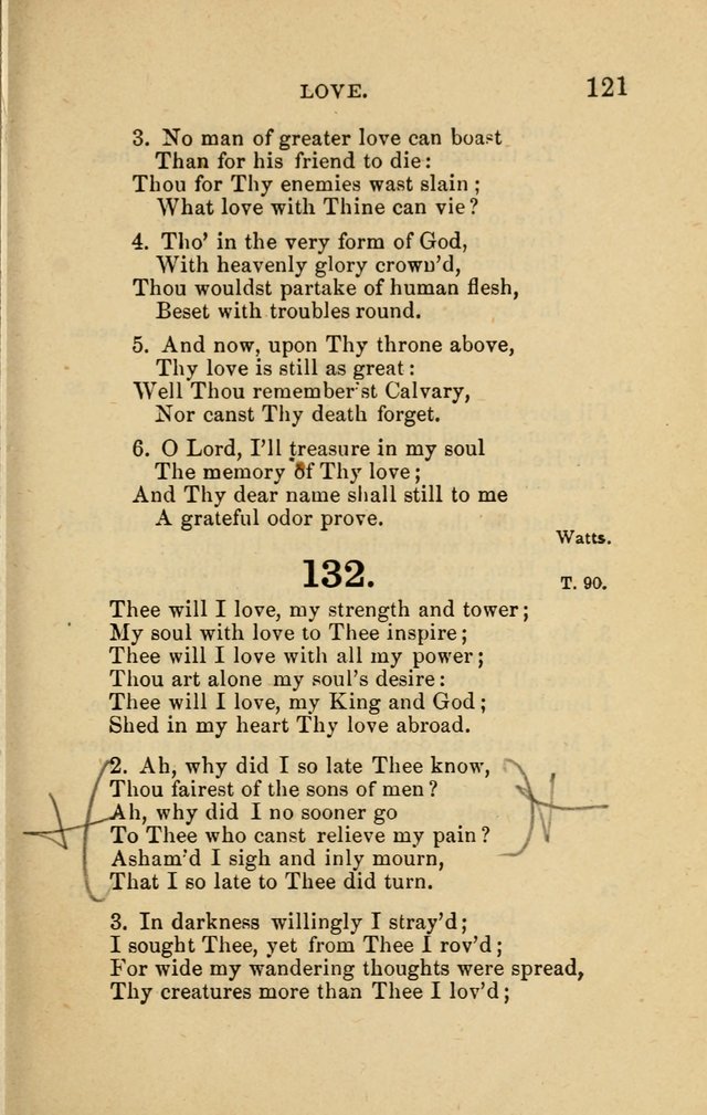 Offices of Worship and Hymns: principally for use in schools. with an appendix of tunes (2nd and rev. ed.) page 121