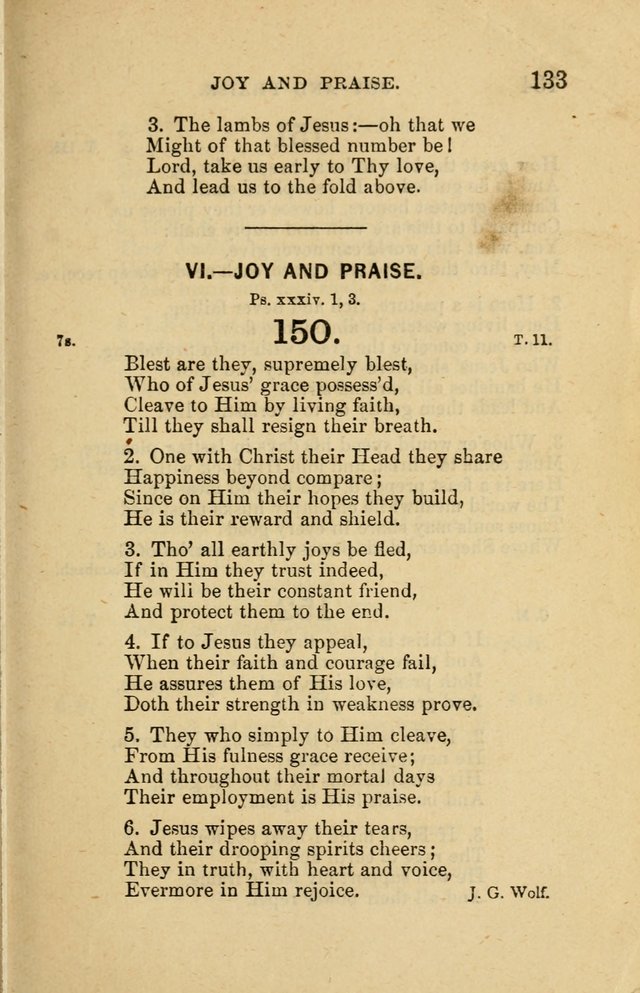 Offices of Worship and Hymns: principally for use in schools. with an appendix of tunes (2nd and rev. ed.) page 133