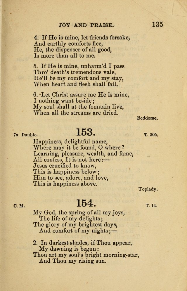 Offices of Worship and Hymns: principally for use in schools. with an appendix of tunes (2nd and rev. ed.) page 135