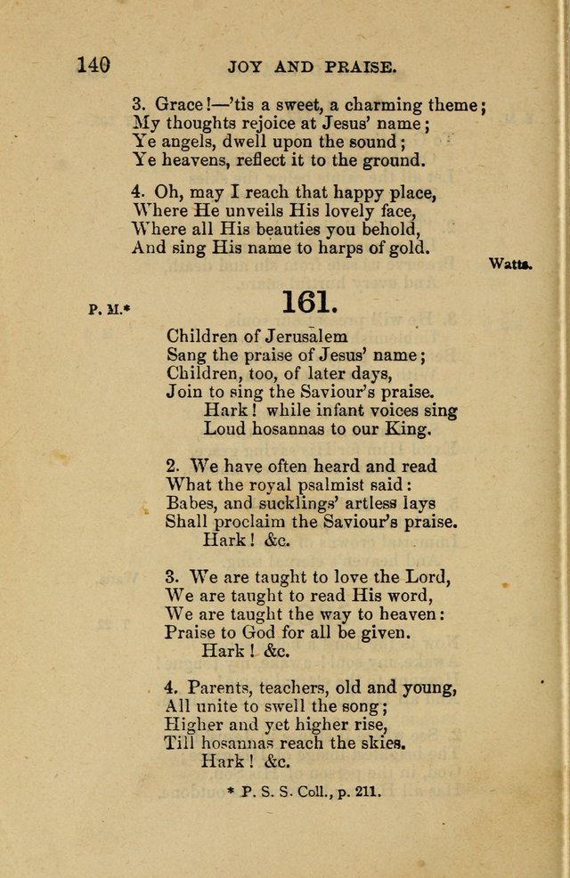 Offices of Worship and Hymns: principally for use in schools. with an appendix of tunes (2nd and rev. ed.) page 140