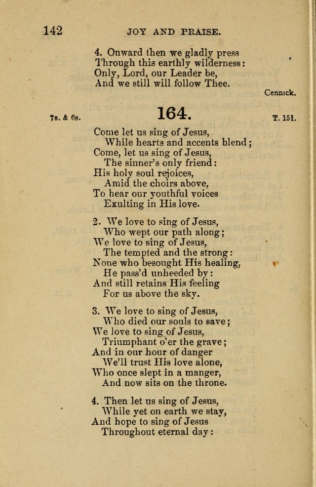 Offices of Worship and Hymns: principally for use in schools. with an appendix of tunes (2nd and rev. ed.) page 142