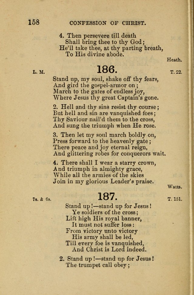 Offices of Worship and Hymns: principally for use in schools. with an appendix of tunes (2nd and rev. ed.) page 158