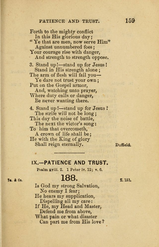 Offices of Worship and Hymns: principally for use in schools. with an appendix of tunes (2nd and rev. ed.) page 159