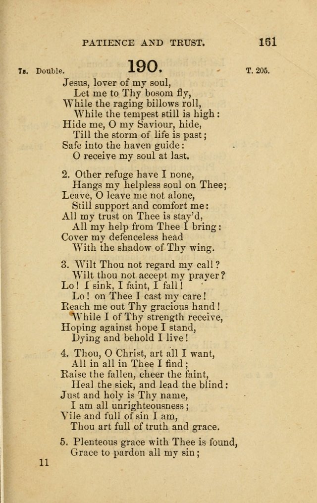 Offices of Worship and Hymns: principally for use in schools. with an appendix of tunes (2nd and rev. ed.) page 161