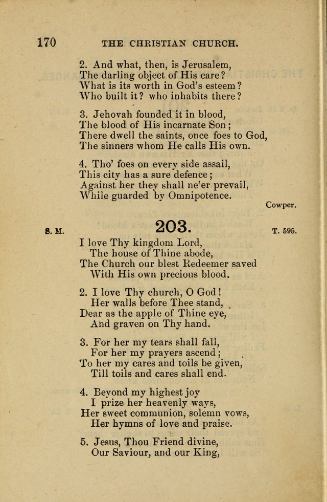 Offices of Worship and Hymns: principally for use in schools. with an appendix of tunes (2nd and rev. ed.) page 170