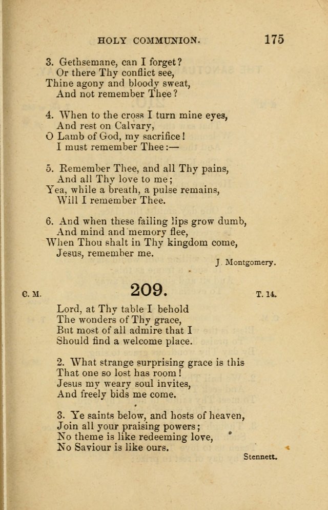 Offices of Worship and Hymns: principally for use in schools. with an appendix of tunes (2nd and rev. ed.) page 175