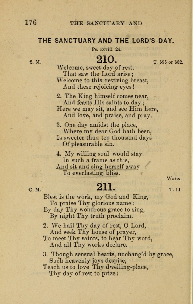 Offices of Worship and Hymns: principally for use in schools. with an appendix of tunes (2nd and rev. ed.) page 176