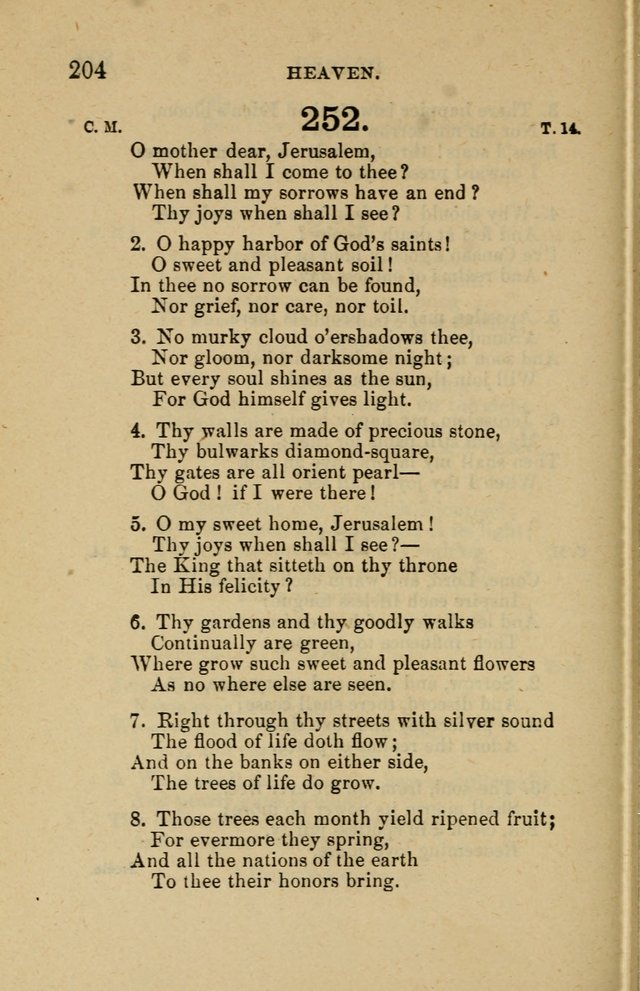 Offices of Worship and Hymns: principally for use in schools. with an appendix of tunes (2nd and rev. ed.) page 204