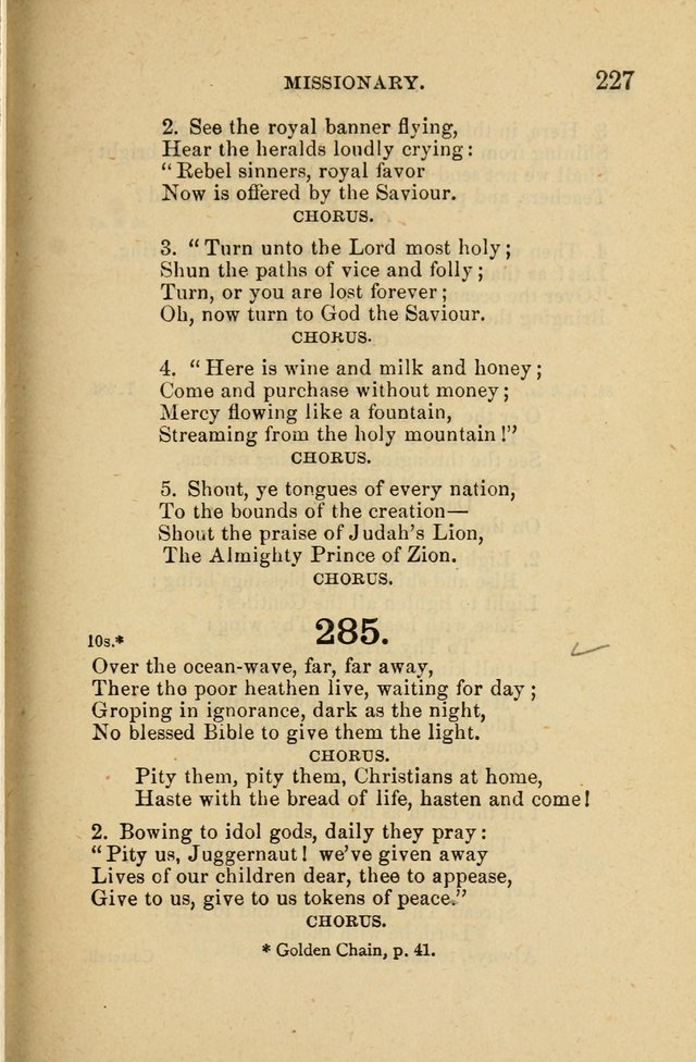 Offices of Worship and Hymns: principally for use in schools. with an appendix of tunes (2nd and rev. ed.) page 227