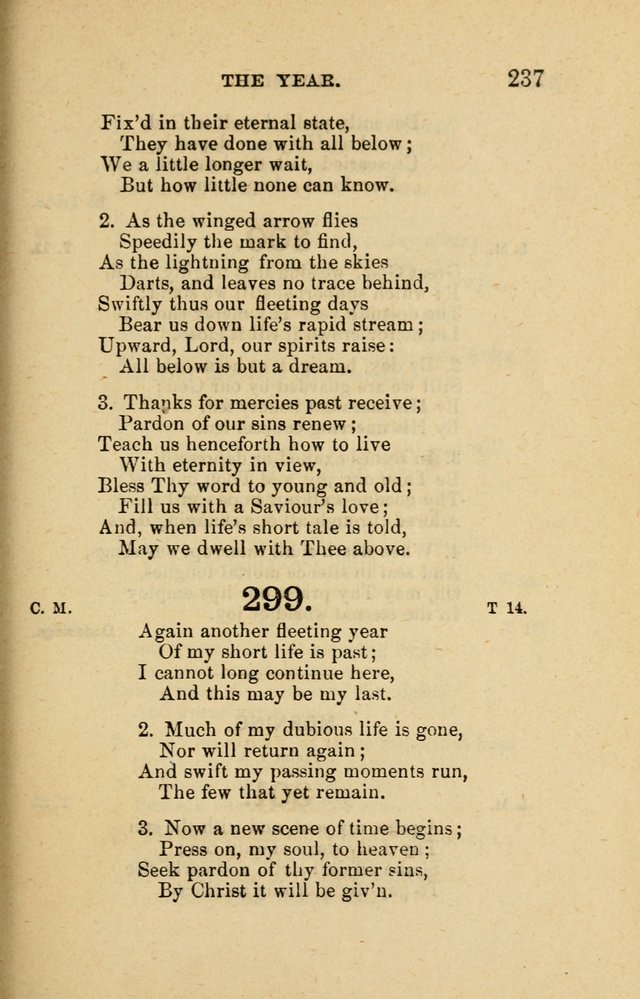 Offices of Worship and Hymns: principally for use in schools. with an appendix of tunes (2nd and rev. ed.) page 237