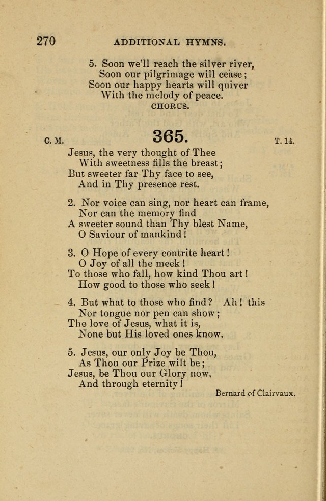 Offices of Worship and Hymns: principally for use in schools. with an appendix of tunes (2nd and rev. ed.) page 270